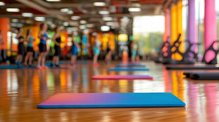 Fitness Studio  Yoga  Pilates  Exercise Mats  Workout  Gym