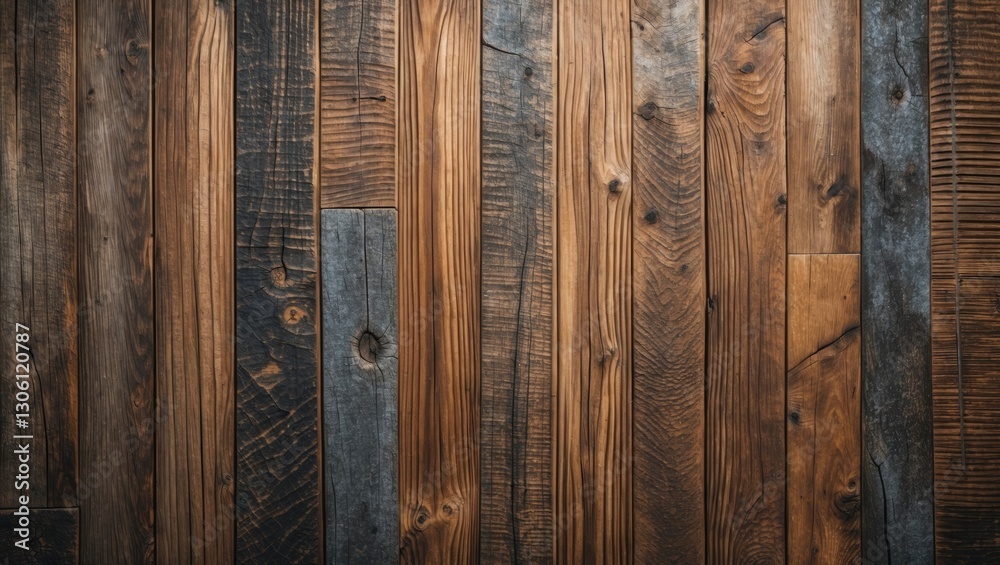Poster rustic wooden background with rich textures and patterns ideal for presentations and creative projec