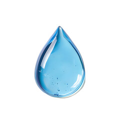 blue water drop