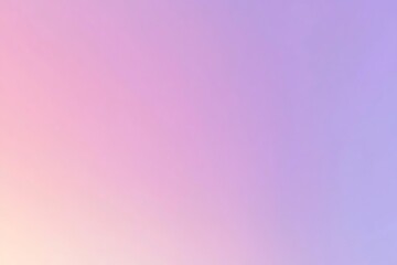 Soft pastel pink and purple gradient background.