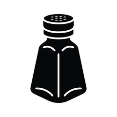 Salt & Pepper Shakers icon vector design template simple and clean