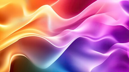 Obraz premium A minimalistic 3D abstract background with soft pastel waves and subtle lighting creating a calm and modern aesthetic.
