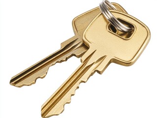 keys isolated on white background  - ai