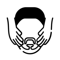 facial treatment icon	