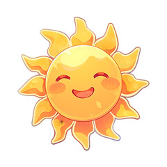 sun cartoon illustration