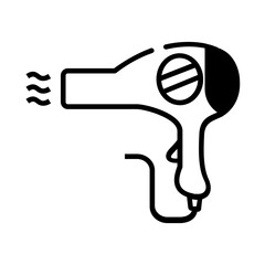 hair dryer icon	