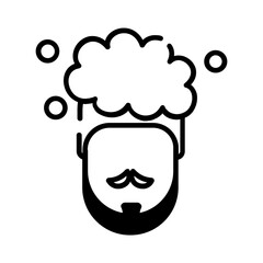 hair wash icon	