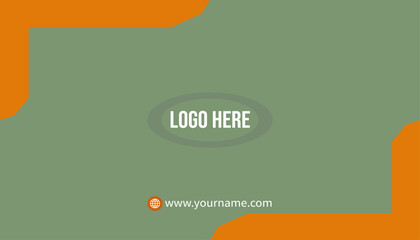 Obraz premium Set of modern Double-sided creative business card vector design .