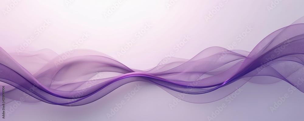 Poster abstract purple lines background. organic wavy shapes create smooth flow. modern design, vibrant col