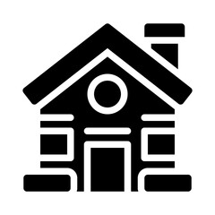 savings goals glyph icon