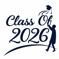 High-Quality Class of 2026 Elegant Fon