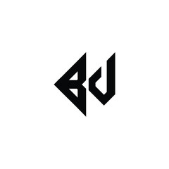 BV monogram logo design letter text name symbol monochrome logotype alphabet character simple logo