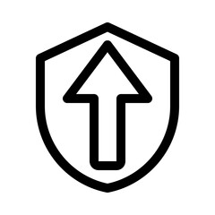 secure login line icon