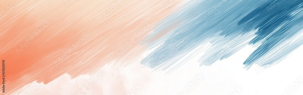 Aufkleber gradient blending of soft peach hues showcasing delicate pencil strokes for art-inspired backgrounds