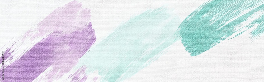 Aufkleber minimalist pencil strokes create splotches on torn canvas with a blend of soft colors in a creative 