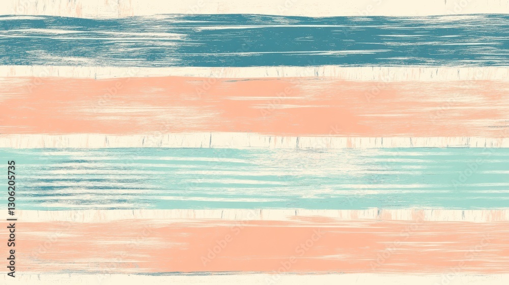 Aufkleber soft pencil strokes create horizontal stripes in pastel colors for calming visual effects