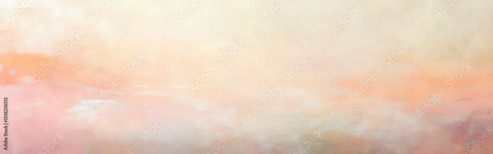 Poster Textured background with gradients of light revealing a soft blend of warm and cool tones