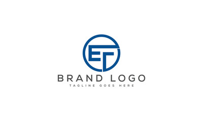 letter EF logo design vector template design for brand.