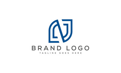 letter NN logo design vector template design for brand.