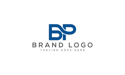 letter BP logo design vector template design for brand.