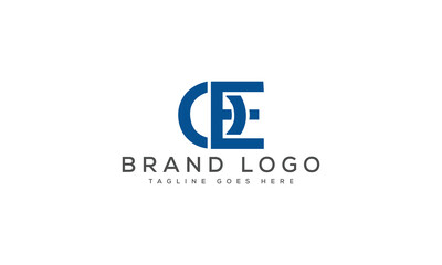 letter OE logo design vector template design for brand.