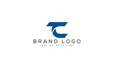 letter TC logo design vector template design for brand.