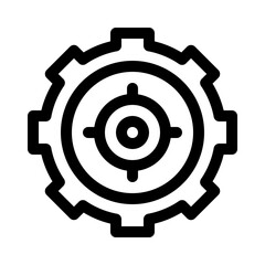 purpose line icon