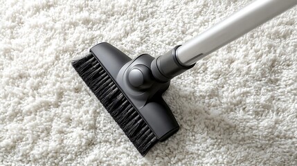 A dusting brush nozzle attachment of a vacuum cleaner