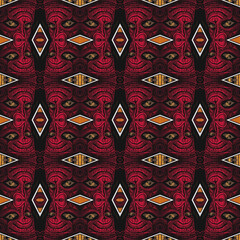 seamless pattern for textile design