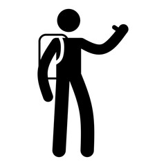 Hitchhiker icon