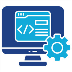 Software Simple Icon Vector Illustration Concept