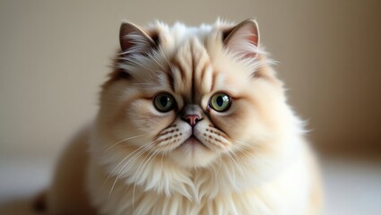 Fluffy Scottish Fold Cat Breed