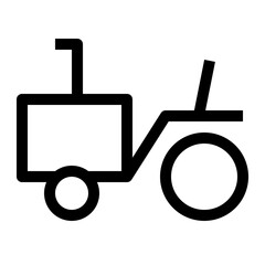 agriculture thin icon