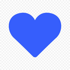 Hand drawn heart on white background. Valentines Day vector elements heart shapes love