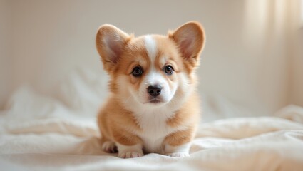 Adorable Pembroke Welsh Corgi puppy