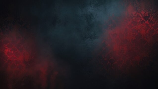 abstract background featuring red patterns on a black canvas