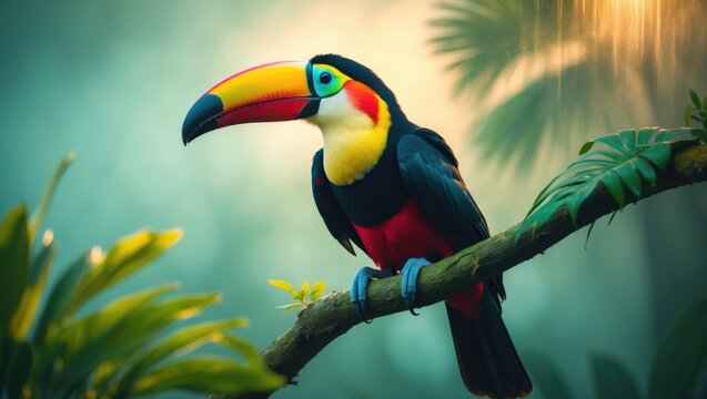 Photo of a toucan captured at the Singapore Zoo