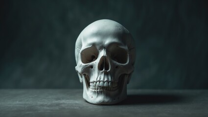 Fototapeta premium Cloth skull sculpture - Image