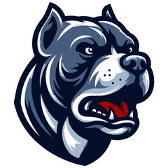 Pitbull vector and illustrations