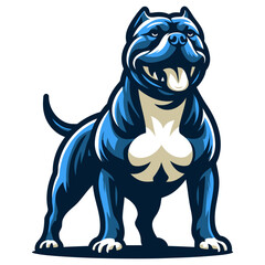 Pitbull vector and illustrations