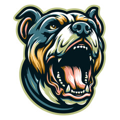 Pitbull vector and illustrations