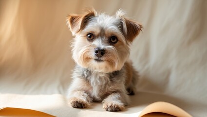 drawing of a small dog