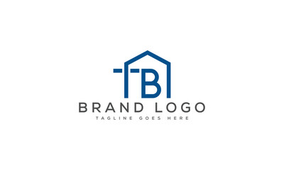 Fototapeta premium Creative TB logo for Branding and Startups.