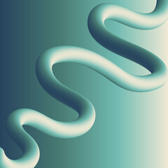Abstract Gradient Spiral