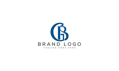 Fototapeta premium Creative GB logo for Branding and Startups.