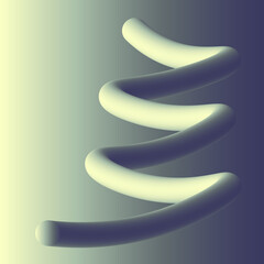 Abstract Gradient Spiral