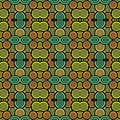 seamless pattern for textile design
