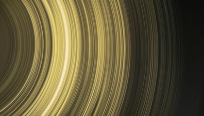 Fototapeta premium golden light streaks in circular motion, abstract radial texture with dynamic glow, futuristic motion background