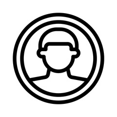 online community line icon