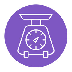 Weighting Machine Icon